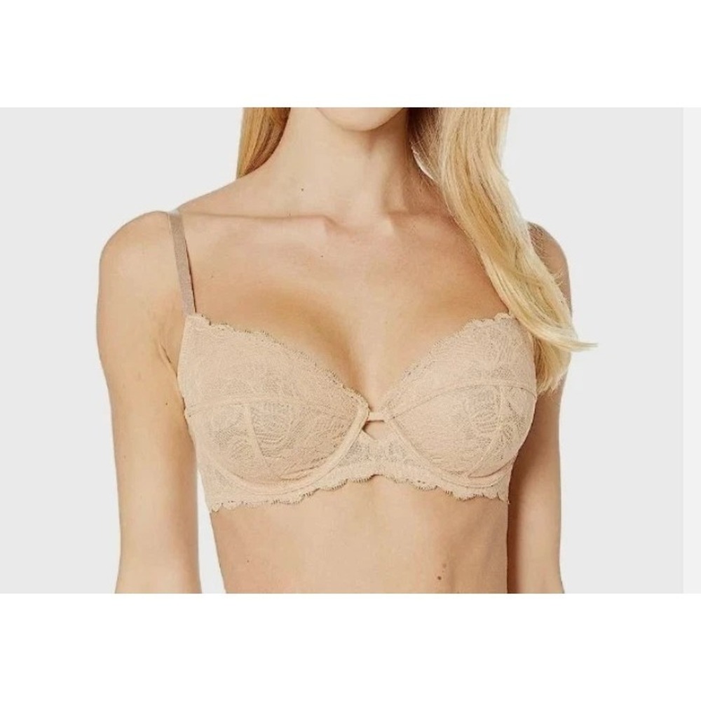 NEW 42D Calvin Klein Seductive Comfort Unlined Lace Bra QF1741-265